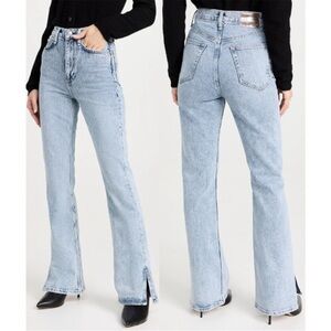 Rag & Bone summers‎ Peyton high rise Bootcut Jeans size 31 light wash